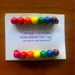 Cute Beaded Barettes